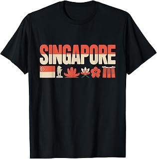 Singapore Food Lover Adventure Southeast Asia Singapore T-Shirt