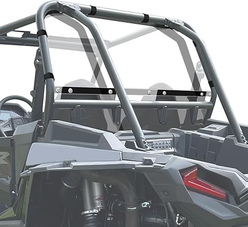 StarknightMT RZR - Ventana trasera transparente compatible con Polaris RZR XP 1000/4 1000/XP TURBO/4 TURBO RZR 2014-2023, accesorios para ventana