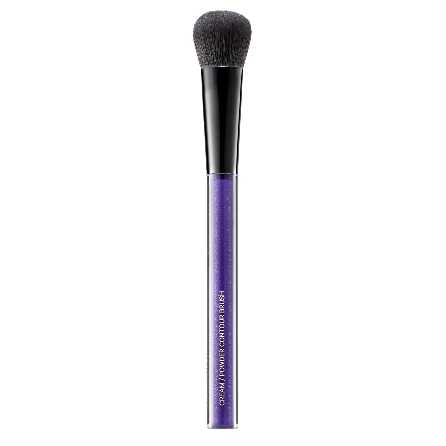 Kevyn Aucoin Cream & Powder Contour Brush: Use on cream & powder makeup formulas. Compact round brush head with tapered edges adapts to your face's natural curves for seamless sculpting and defining.