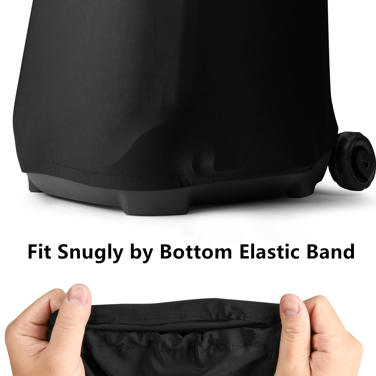 Étui Housse de Protection pour JBL PartyBox 710 Enceinte de Soirée Bluetooth Portable,Anti-Poussière Lycra Sac Accessoires avec Bande élastique pour JBL PartyBox 710(Noir)
