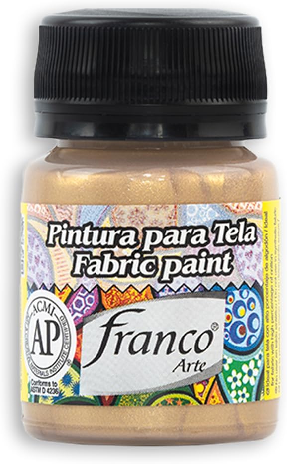 Fabric Paint, Non-Toxic Permanent Color for Textiles — 사진 1