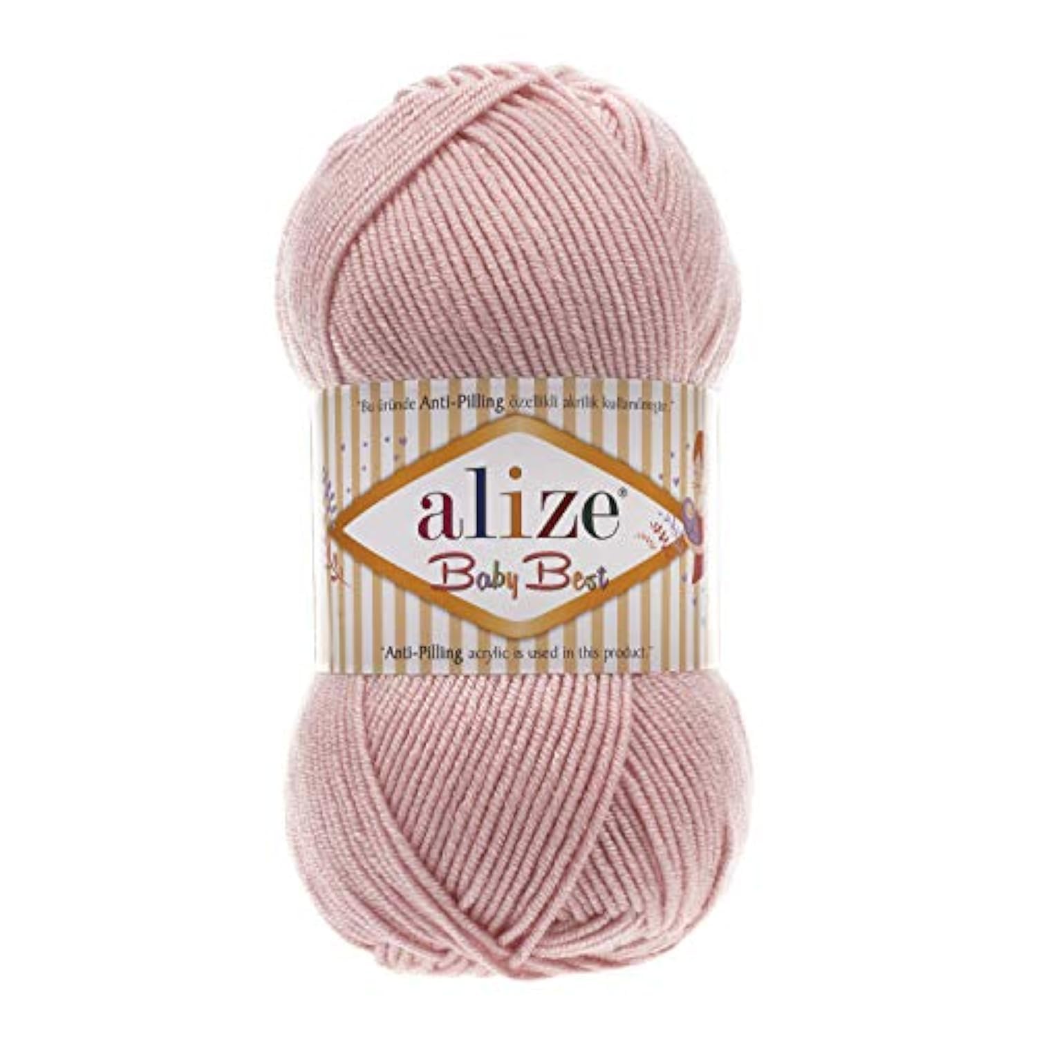 Alize Baby Best Hand Knitting Yarn (Powder No. 161)