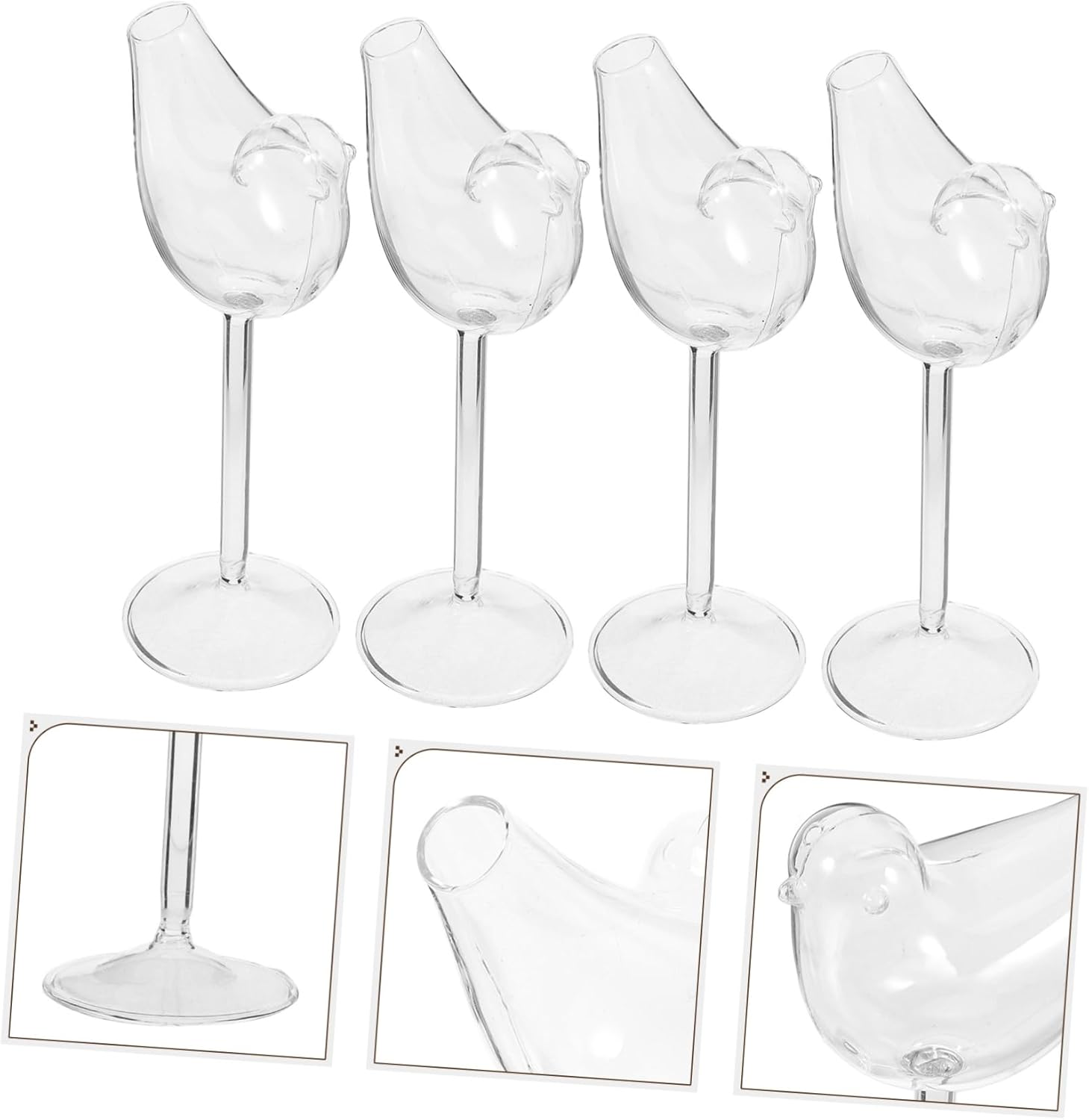 4pcs Smoke Cocktail Glasses Hobnail Drinking Glasses Tumbler Cups for Whiskey Water Tea Juice Party Wedding