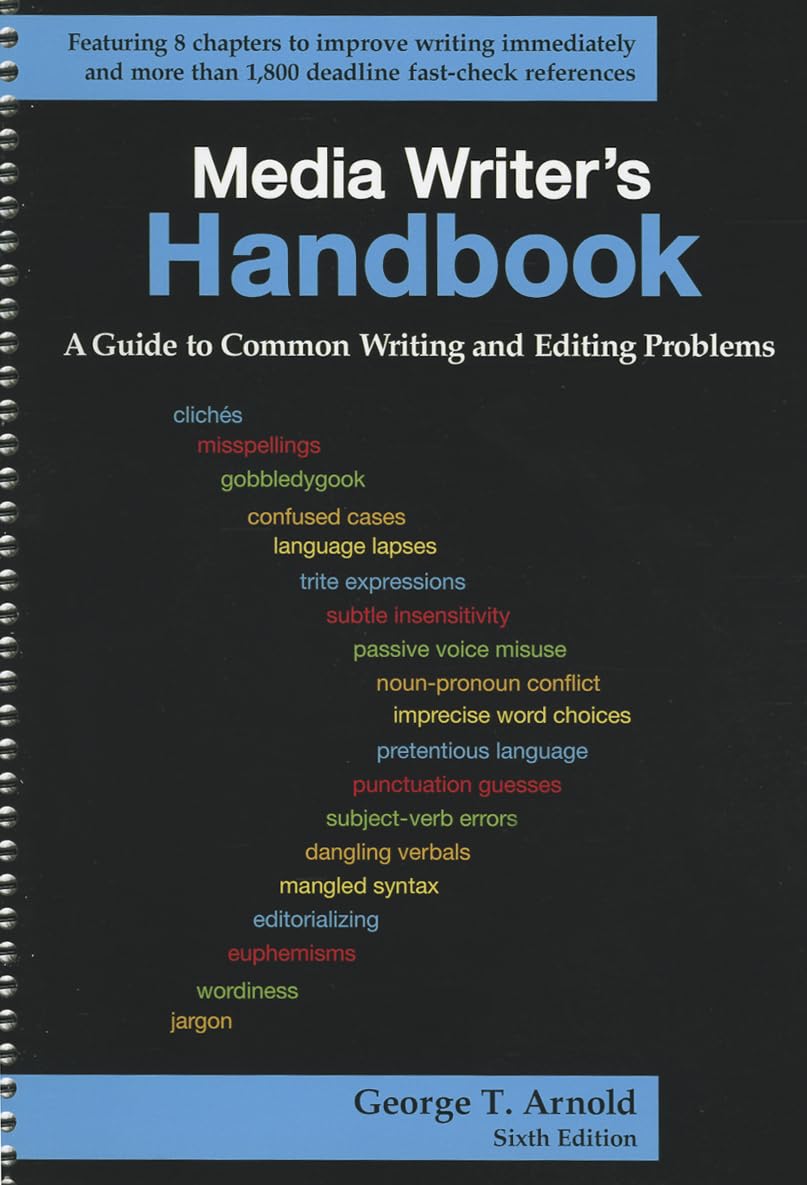 Buy Media Writer's Handbook: A Guide to Common Writing and Editing Problems — BookShops.in