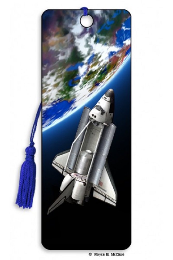 3D Royce "Orbit" (Space Shuttle) Bookmark - by Artgame