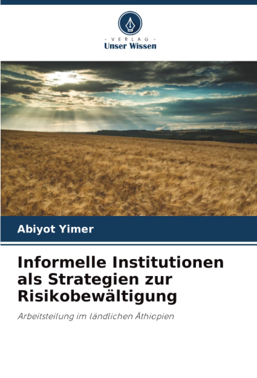 Informelle Institutionen als Strategien zur Risikobewältigung: Arbeitsteilung im ländlichen Äthiopien