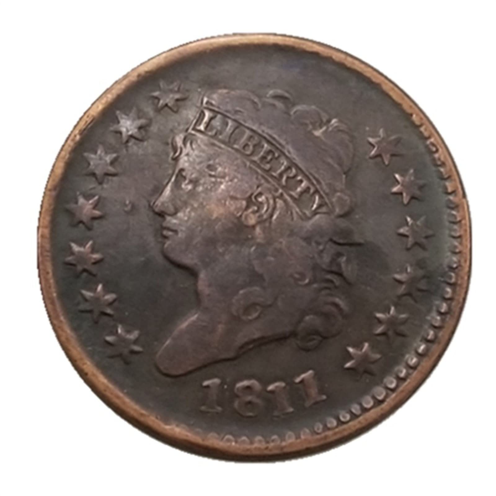 BoodLoAntique Crafts United States Coins 1811 Classic Head Large Cents Commemorative Coins