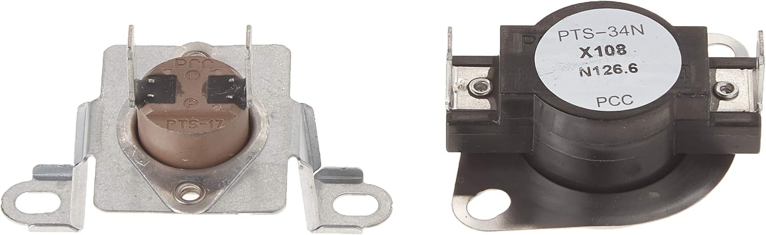 SAMSUNG DC96-00887A and DC47-00018A Dryer Thermal Fuse Thermostat Pack