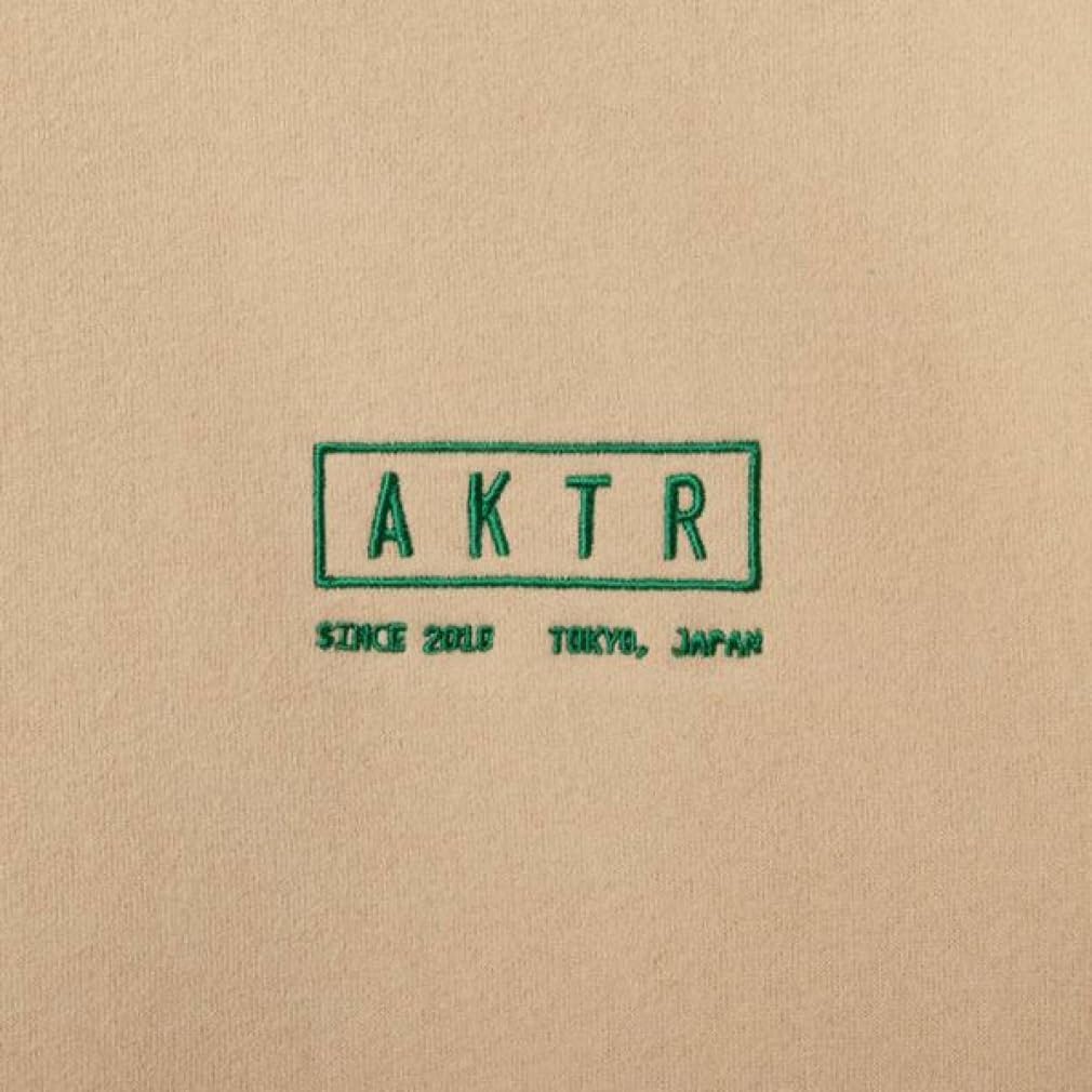 [AKTR] [アクター] バスケットボール アウタートップス YIN-YANG SWEAT HOODIE M ユニ ベージュ