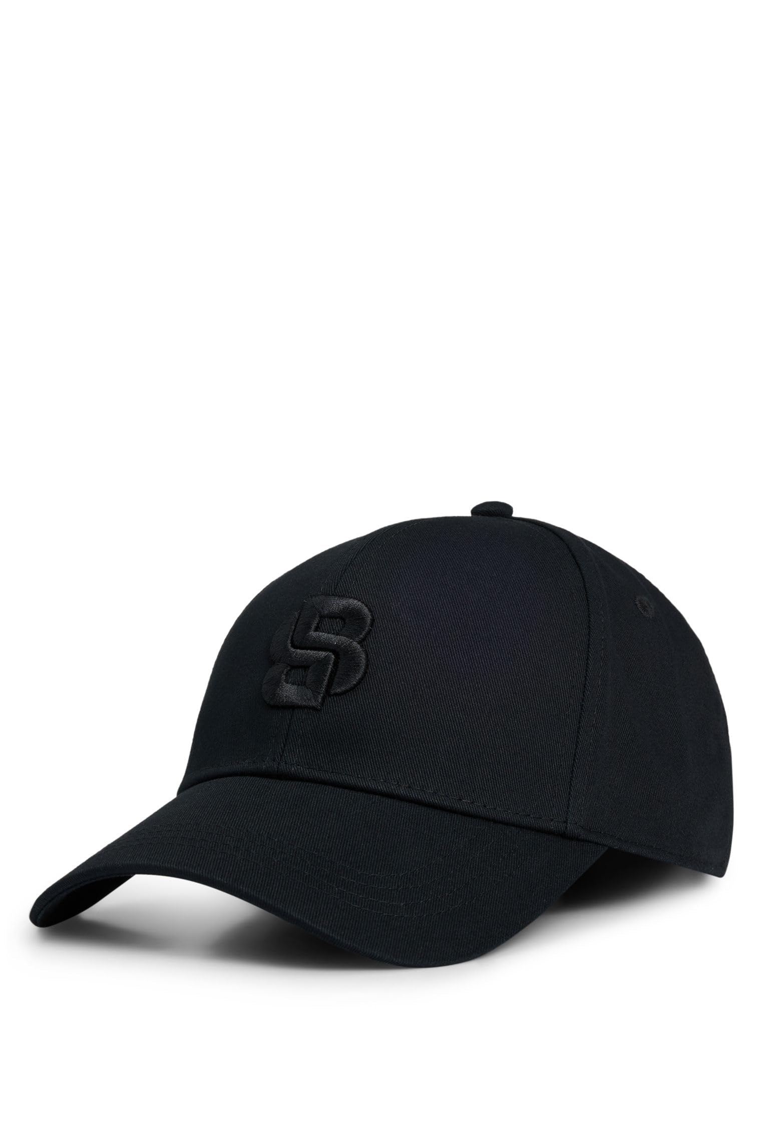 BOSS Cap Aus Baumwoll-Twill Mit Aufgesticktem Double-b-Monogramm