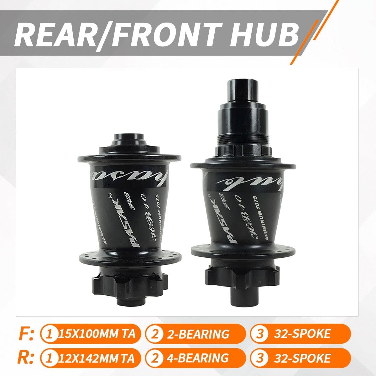 29" 27.5" 26" Set Di Ruote For Mountain Bike 15*100/12*142mm Perno Passante