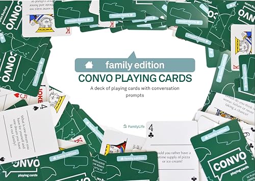 Miniatura 2 de FAMILYLIFE Nueva versión familiar de tarjetas Convo - Construyendo relaciones con juegos de conversación - Juegos de mesa familiares para noche