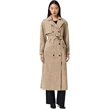 AllSaints Women's Reed Suede Trench