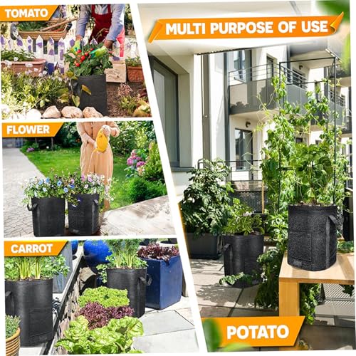 Bolsas de cultivo de 10 galones para cultivar verduras en tu terraza 6