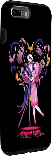 Vista 30 de iPhone 12 Pro Max Disney The Nightmare Before Christmas Jack Sally Scary Love Case