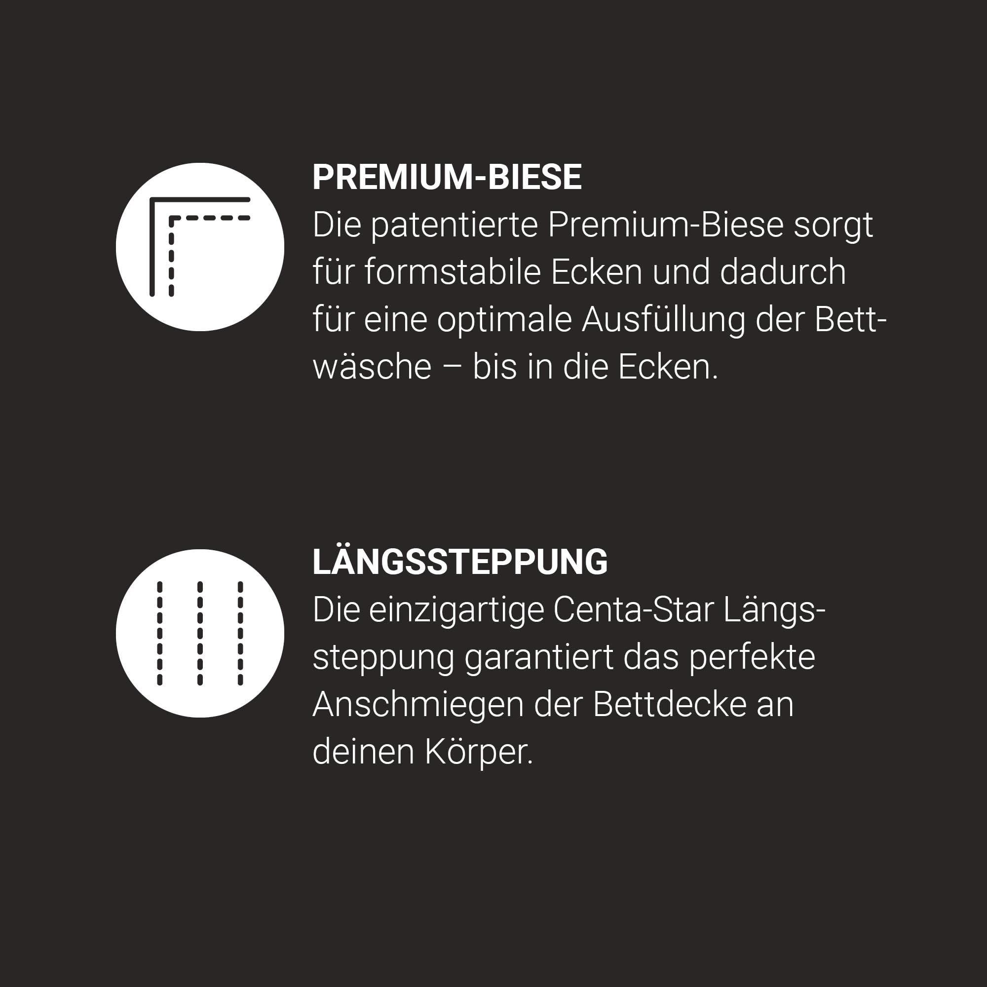 Centa Star 0740.00 Vital Plus Duo-Bett 135/140 x 200 cm Weiss