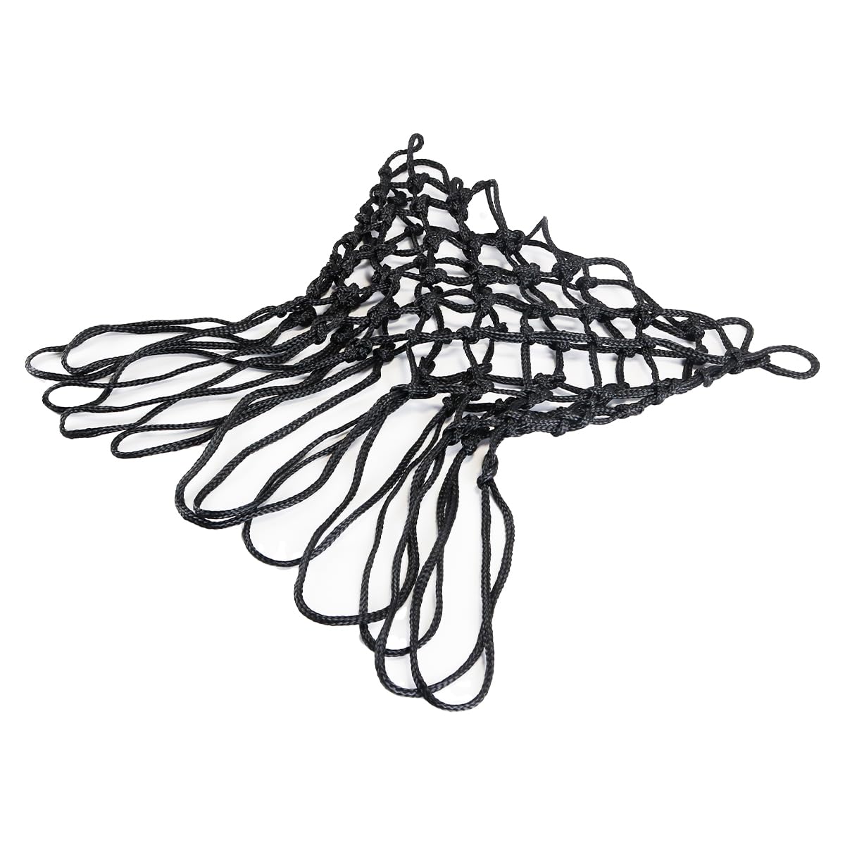 Filet de Basket de Remplacement Robuste, de qualité Professionnelle, adapté aux terrains extérieurs et intérieurs, avec cerclage Standard, résistant aux intempéries et Anti-Fouet.