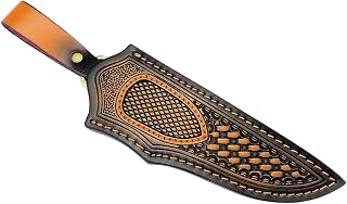 Handcrafted Knives Sheath with Belt Loop for Fixed Outdoor Tools Design Camping Sheath Knives Cover