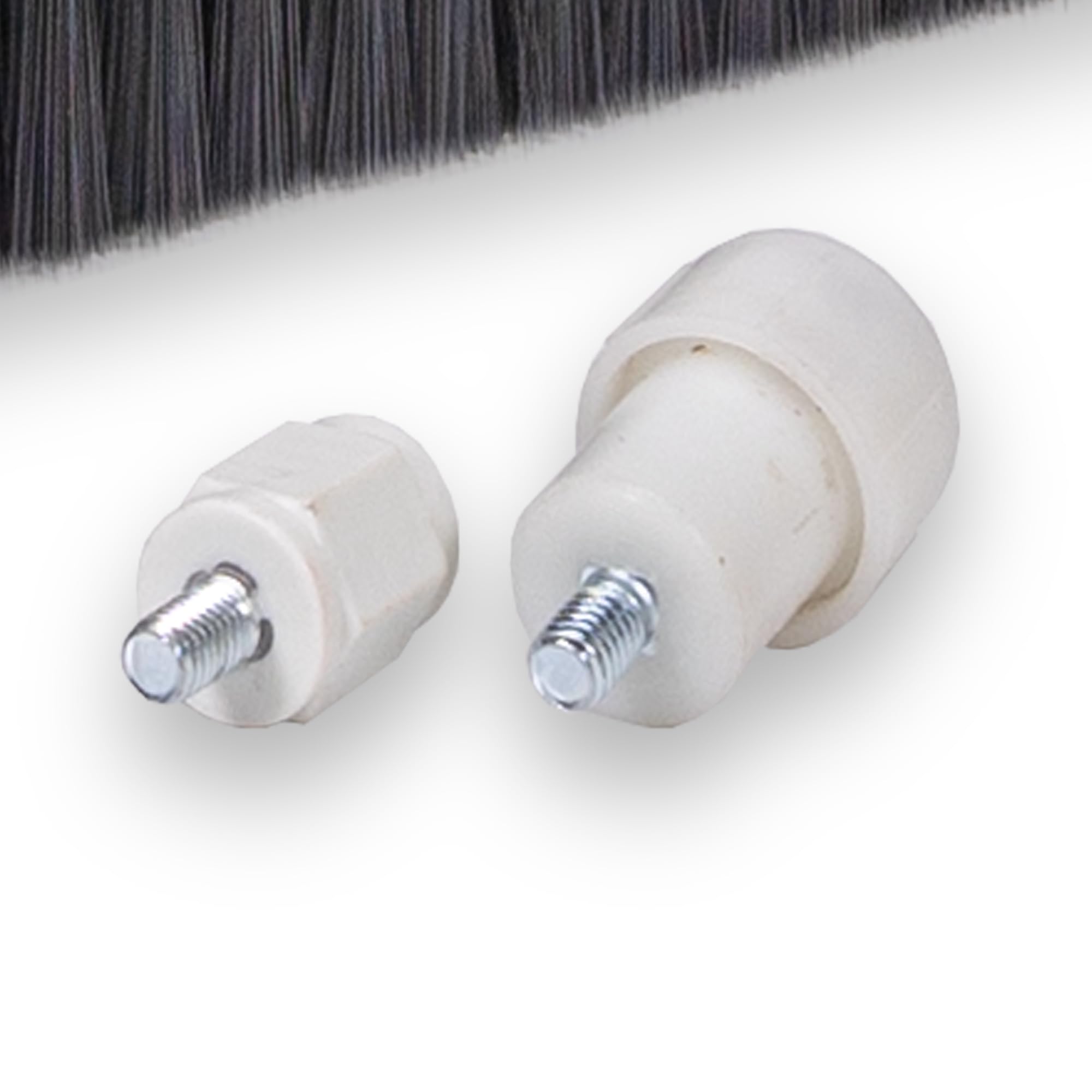 Marshalltown Betonbesen mit Gewindesockel, Polypropylen-Borsten, Weich, Länge: 914 mm