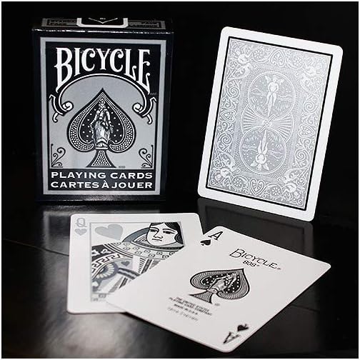 Bicycle Silver Rider Back Playing Cards
