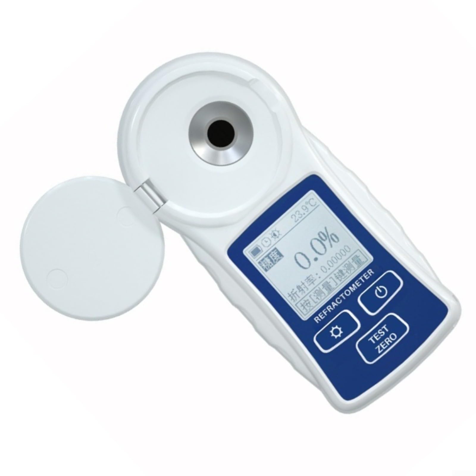 Digitales Refraktometer für Brix, 0-32% Reichweite mit LCD für Fruchtzucker