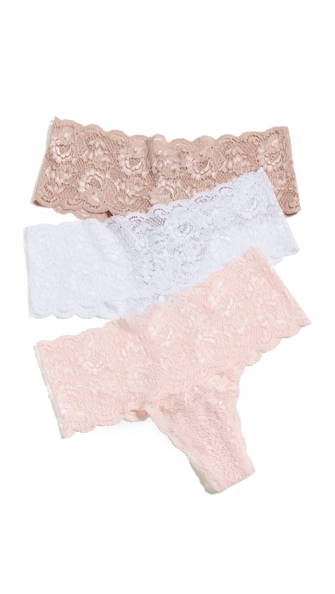 Cosabella Womens Never Say Never Comfy Thongs 3 Pack