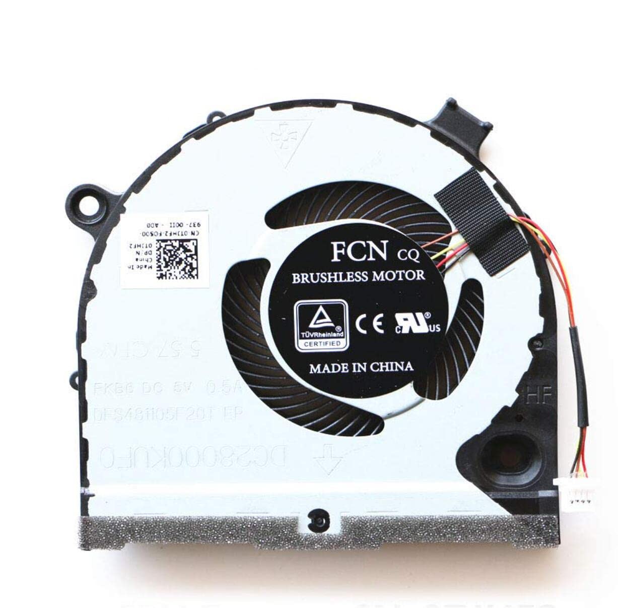 Fleshy Leaf Ventilateur de refroidissement pour ordinateur portable Dell G3-3579 G3-3779 G5-5587 0GWMFV 0TJHF2