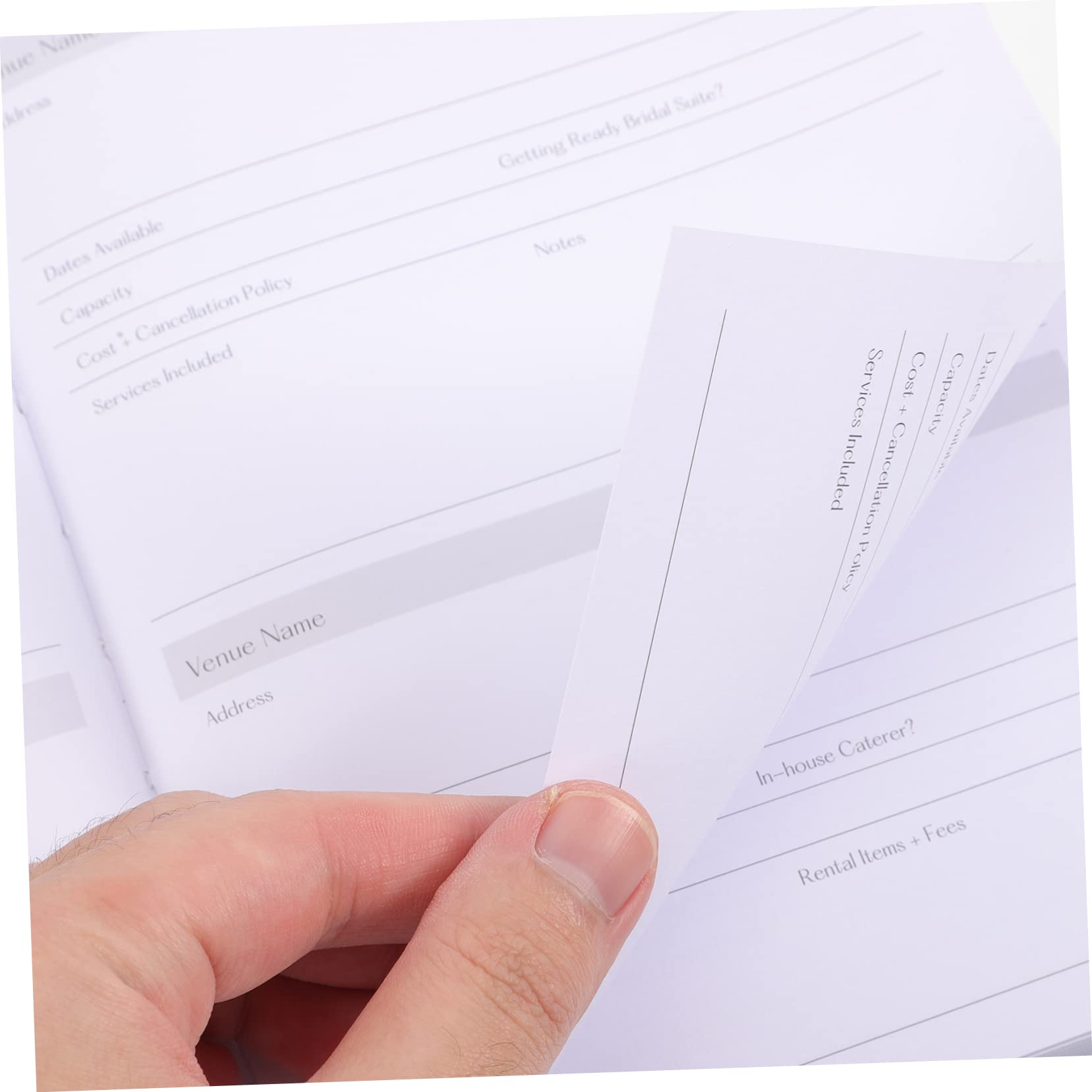 2stücke Hochzeitsplaner Notizbuch Für Verlobung Und Hochzeitsvorbereitungen Dekoratives Erinnerungsheft Mit Platz Für Botschaften Und Wünsche Langlebig Und Vielseitig