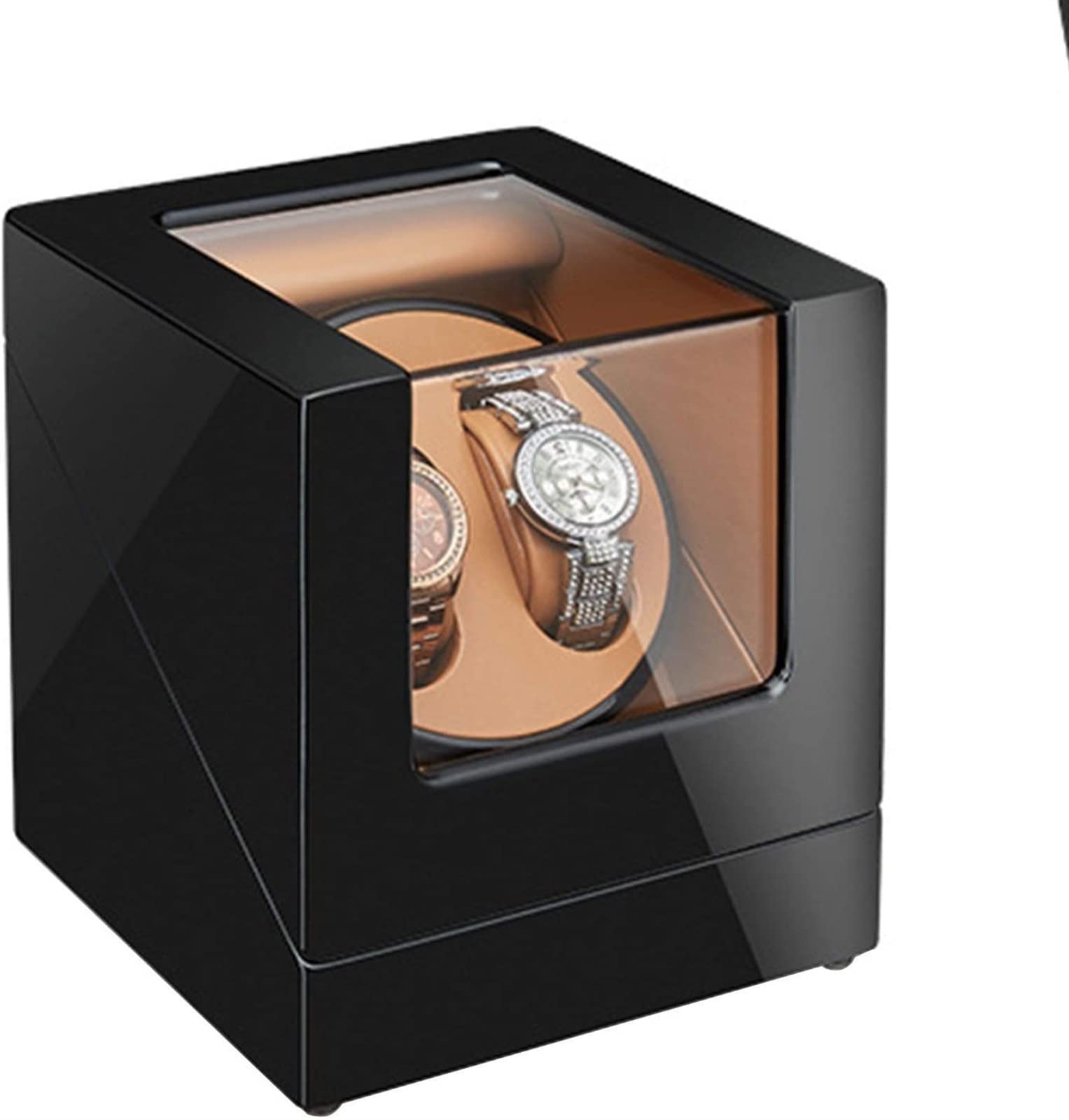 Boîte de remontoir pour montre automatique idée cadeau finition cuir double emplacement