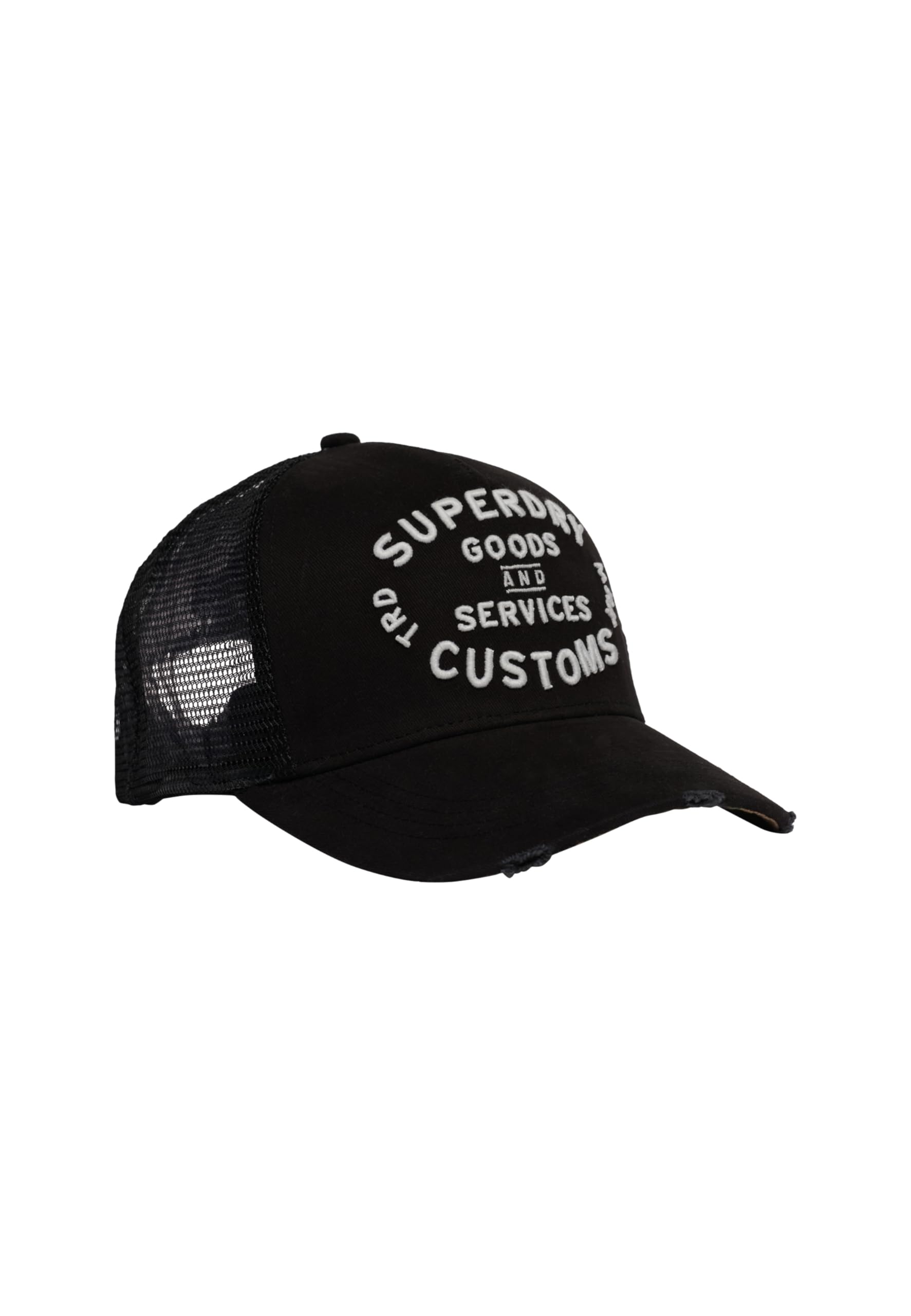 Superdry Mens Mesh Trucker Cap Black/Black