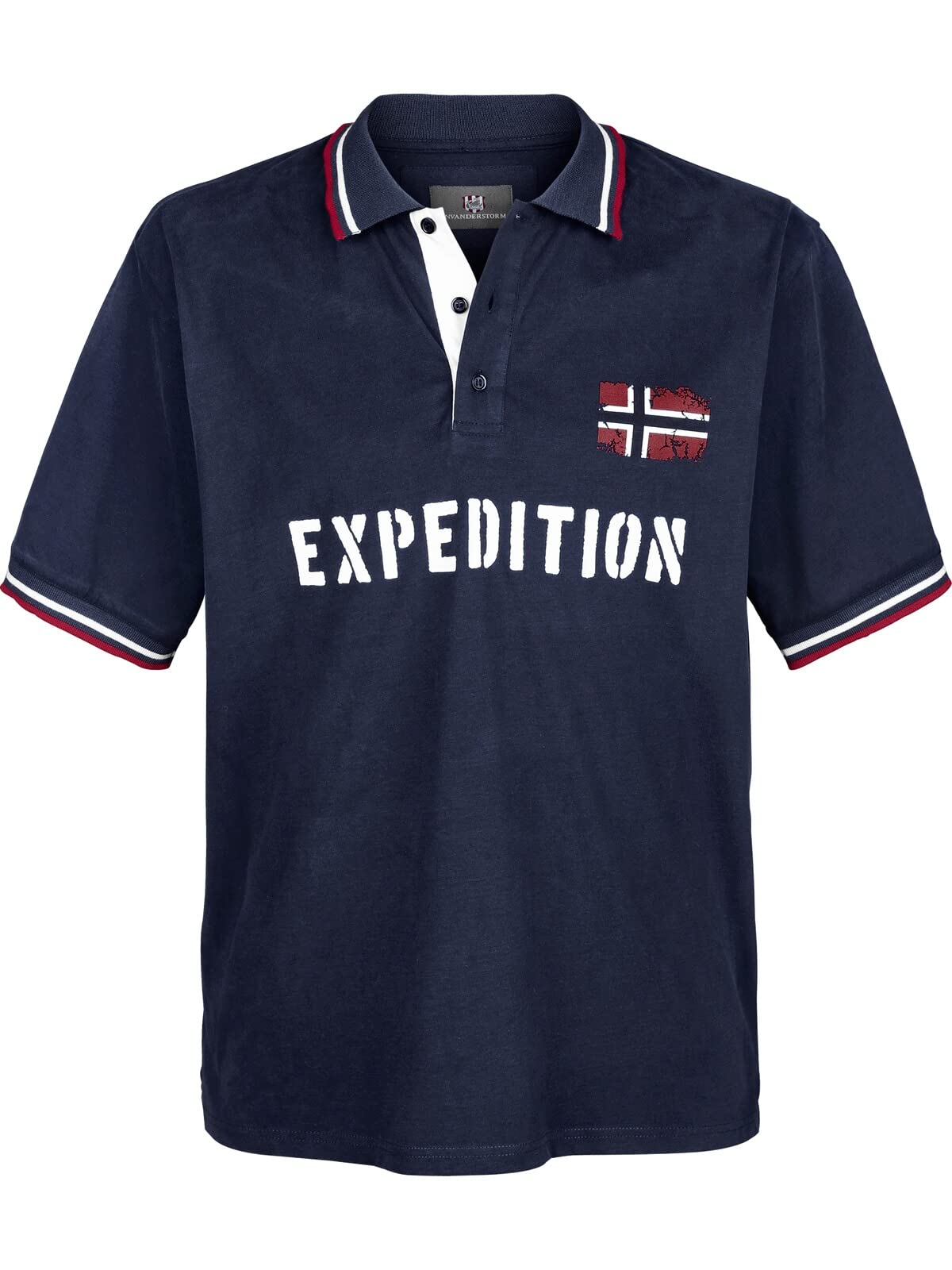Jan Vanderstorm Herren Doppelpack Poloshirt Johan | 2er-Pack kurzarm Polo-hemd aus reiner Baumwolle, hochwertige Verarbeitung und klassisches Design, große Größen L-7XL