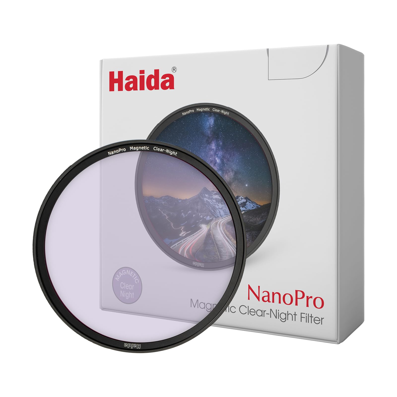 Filtro magnético de 62 mm Haida NanoPro que reduce la contaminación lumínica y mejora visibilidad 8