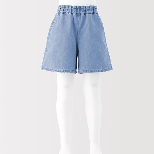 無印良品 キュロットキッズ ライトオンスデニムキュロットガールズ - 5