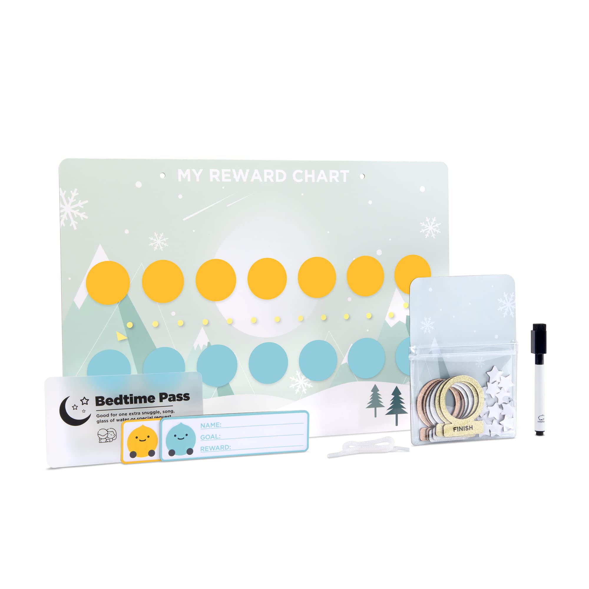 LittleHippo LitteHippo Magnetic Star Reward and Behavior Chart - potties | Mubboo