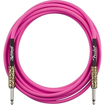 BOSS AD-5とFenderケーブル Amazon | Fender/Joe Strummer 13' Instrument Cable Pink