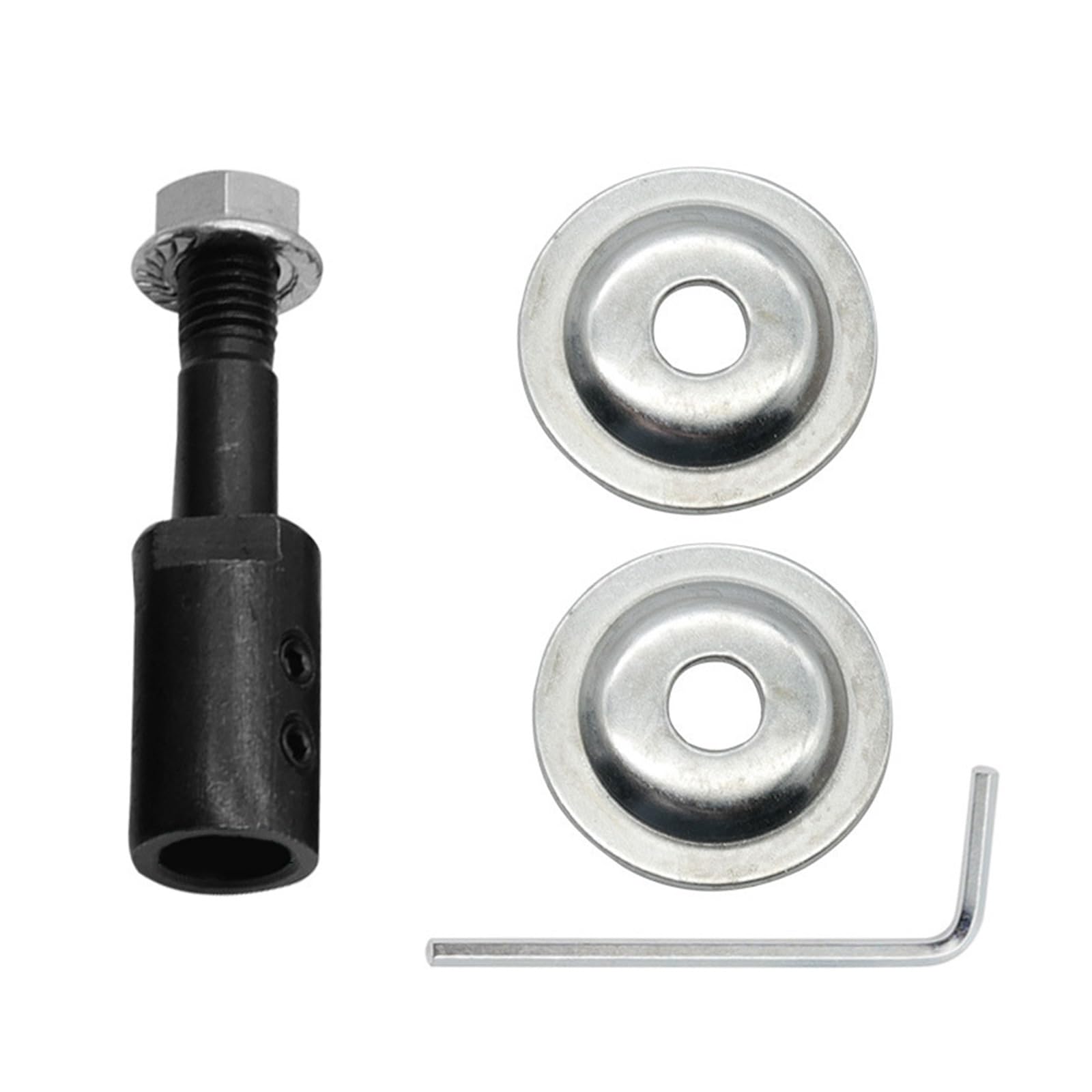 kobeIeen Spindle Adapter Left and Right Grinding and Polishing Rod Set for Electric Motor Table Efficient Tool