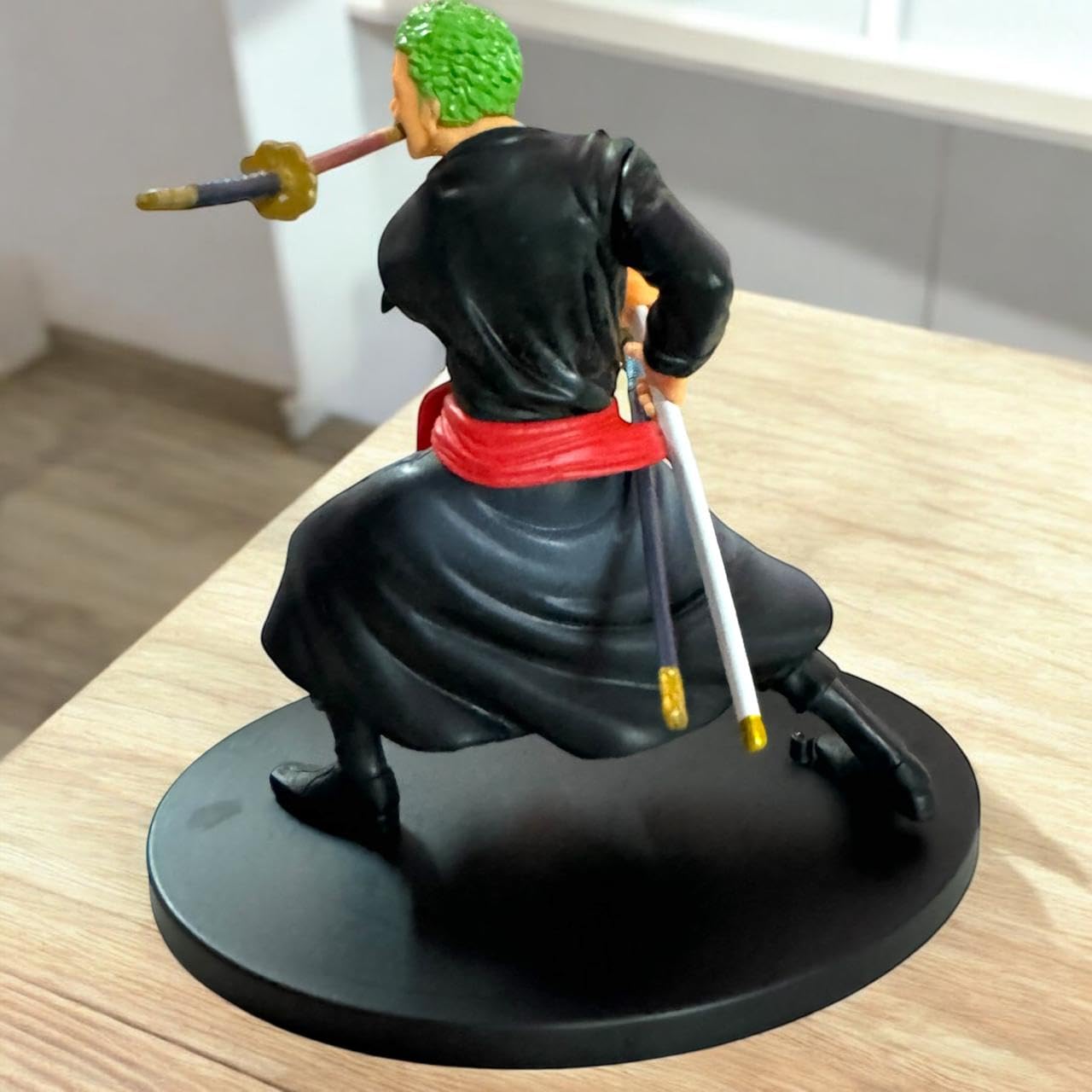 Tinion||ONE Piece- Roronoa Zoro-1 -Action Figure Miniature Toy Figure (Doll) Special Edition for Car Dashboard, Decoration, Cake, Office Desk & Study Table (Pack of 1) (Height- 18 cm)