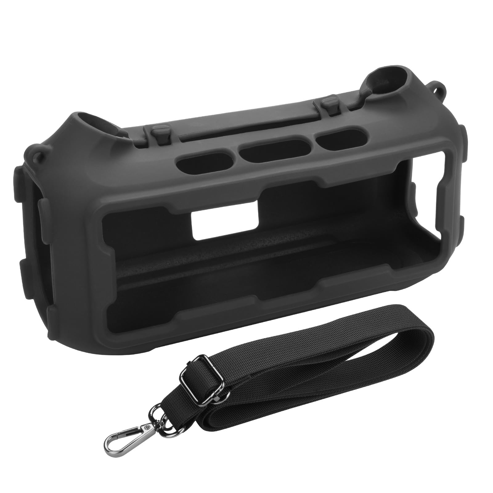 Funda Protectora de Silicona para Soundcore Boom 2 el Altavoz Funda Protectora Resistente al Polvo y a los Golpes de Tacto Suave con Correa para el Hombro.