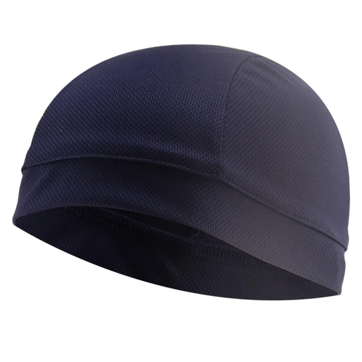 WOFASHPURET Cycling Skull Cap Liner Set USA Sweat Absorb Linning Hat Breathable Stretchy Hat Liner for Outdoor Sports Navy