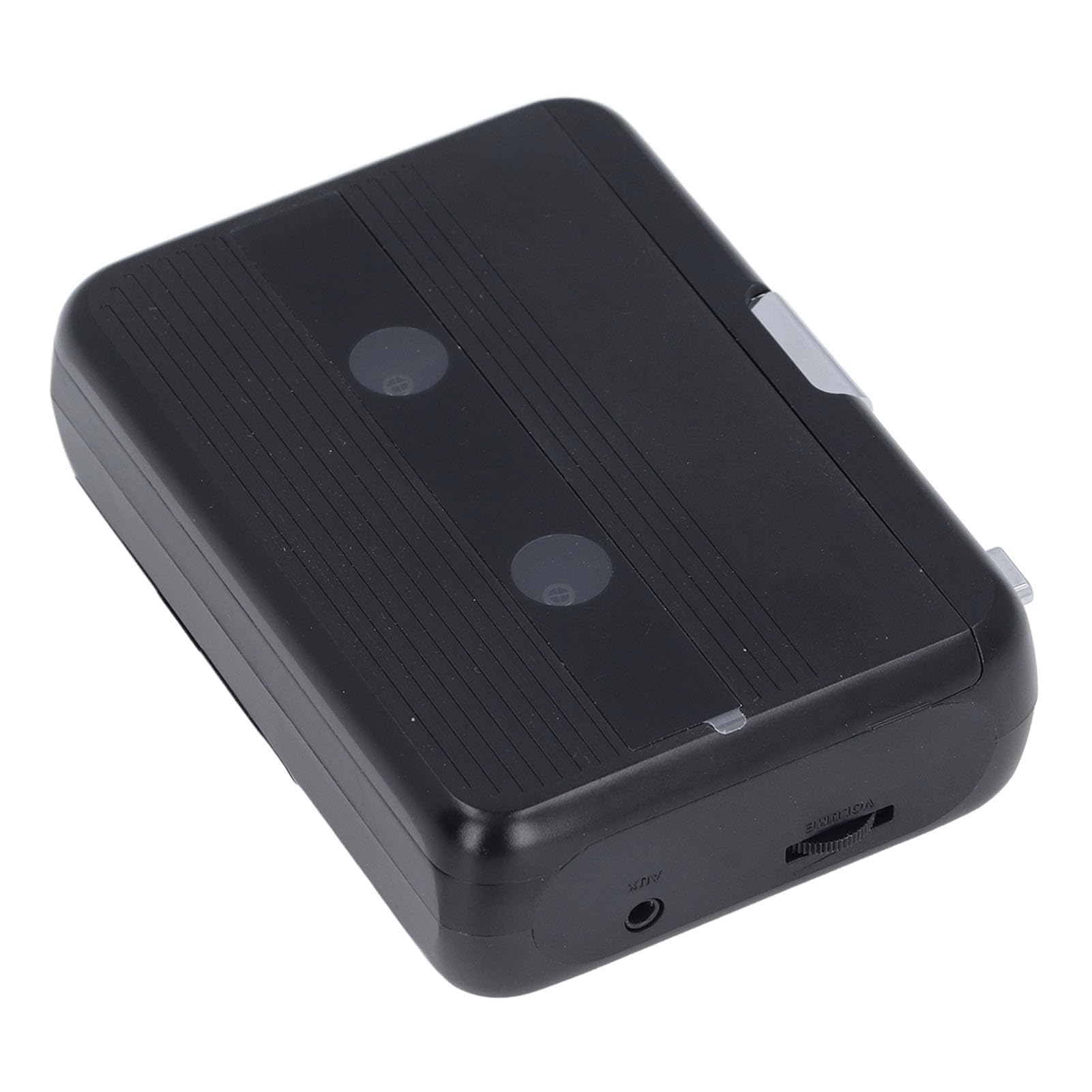 Fockety Lettore di Cassette, Lettore di Cassette Bluetooth con Inversione Automatica ' Stereo, di Portatile con Auricolare Cavo di Alimentazione USB Batteria AA per Parco Domestico (BLACK)