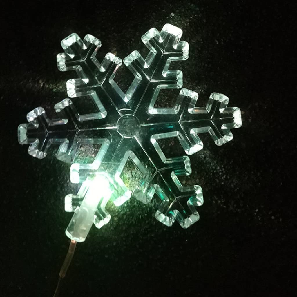 Wiszące Dzwonki Wiatrowe Solar Snowflake Wind Chimes LED Outdoor Windchimes Wodoodporne, Zmieniające Kolor Dekoracje Dzwonek Wietrzny Feng Shui(A Pair)