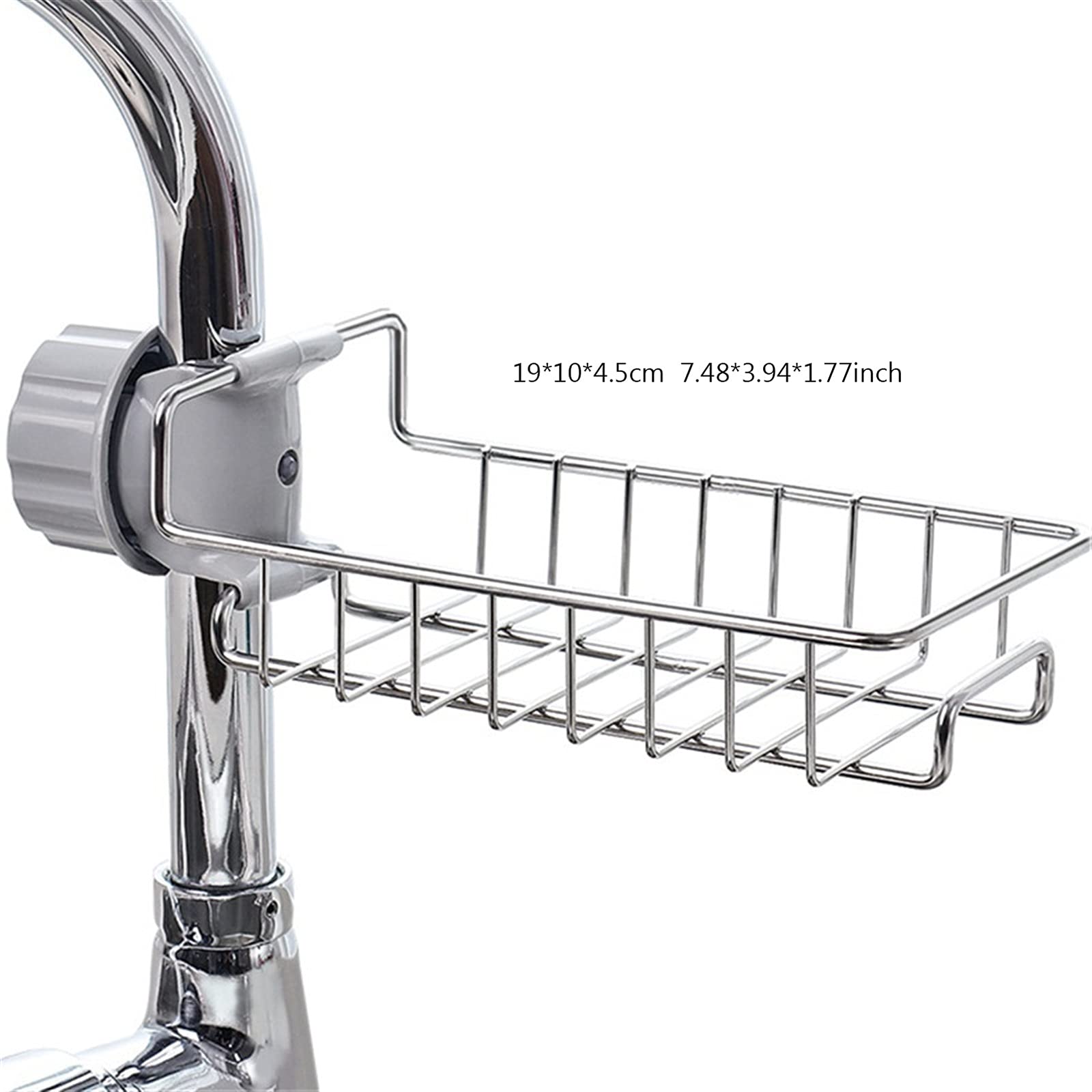 Escurridores Cesta de drenaje Fregadero ajustable Estructura de drenaje Esponja Almacenamiento de grifo Grifo Soporte Jabón Desagüe Estante Canasta Cocina Accesorios de baño Cesta de Drenaje