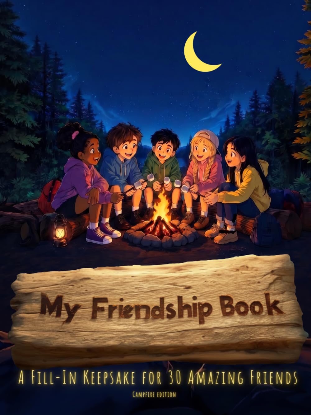 My Friendship Book: A Fill - in Keepsake for 30 Amazing Friends Campfire edition