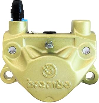 Amazon | brembo(ブレンボ) 2ピストンキャリパー リア用 ゴールド 2POT
