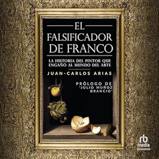 Diseño de la portada del título El falsificador de Franco