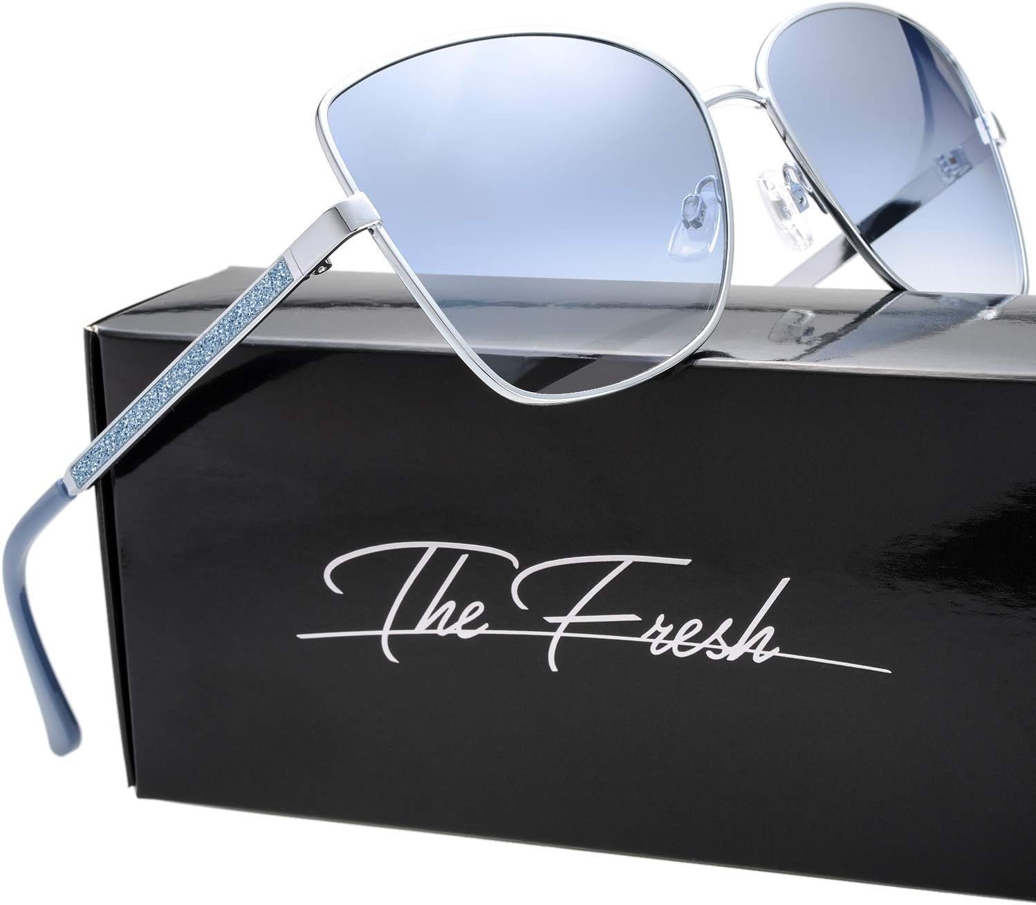 The Fresh Classic Crystal Elegant Women Beauty Design Sunglasses Gift Box - Image 3