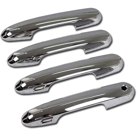 Beautost Chrome Door Handle Covers For Nissan Rogue (2021-2025) - ABS Triple Chrome Plated, 4-Piece Set - View #6