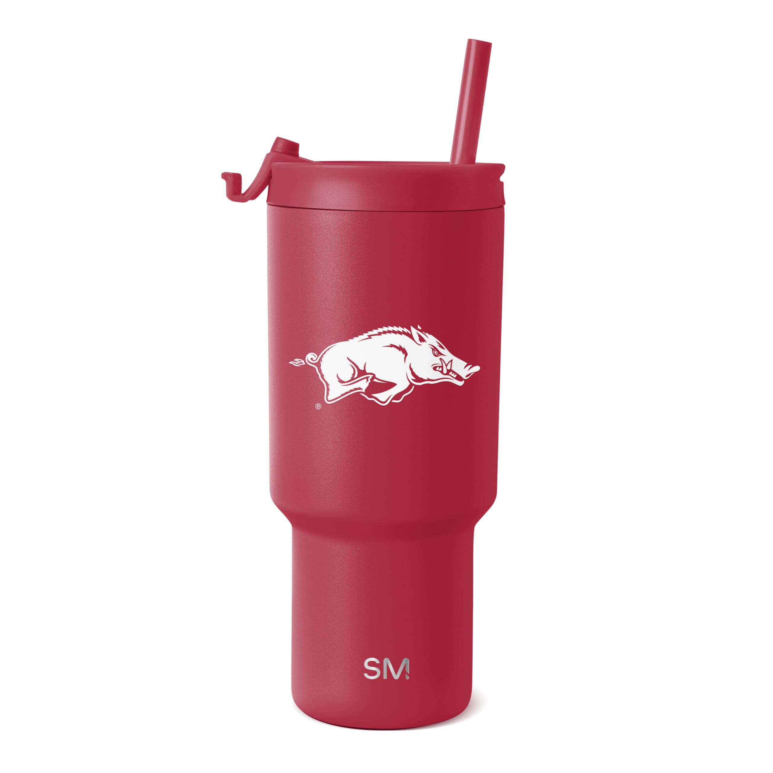 Simple Modern Arkansas Razorbacks Tumbler with Straw | 30oz | Collegiate
