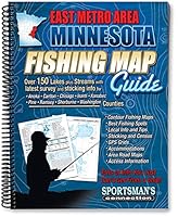 East Metro Area Minnesota Fishing Map Guide 1885010443 Book Cover