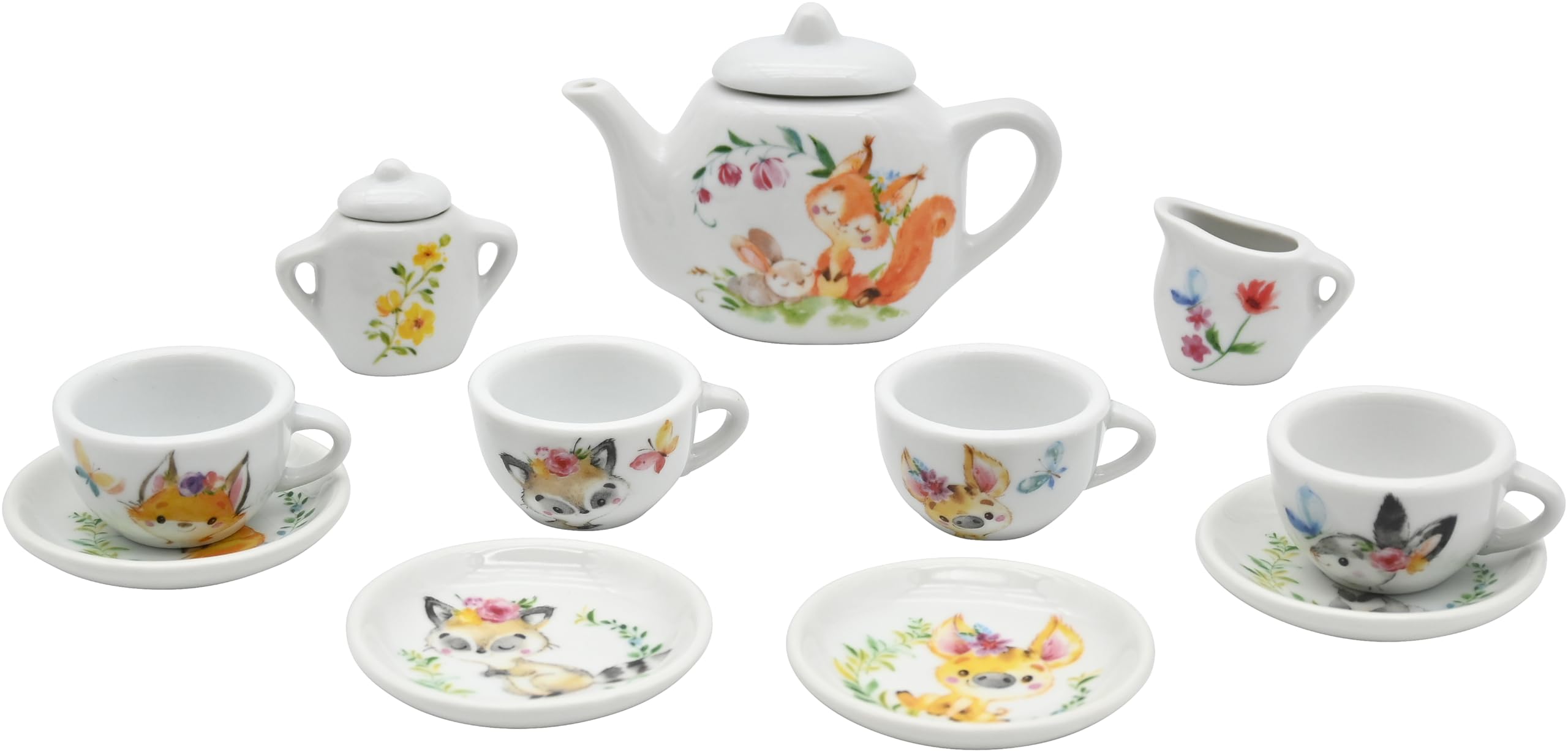 Ancienne Dinette Tisanière En Porcelaine Blanche - Jouet Enfant - Époque Jumeau